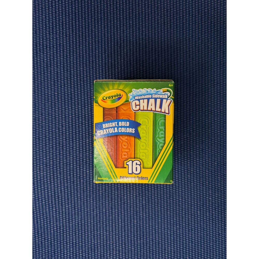 Crayola Washable Sidewalk Chalk 16 Count Pack of 3 (48 Sticks) New